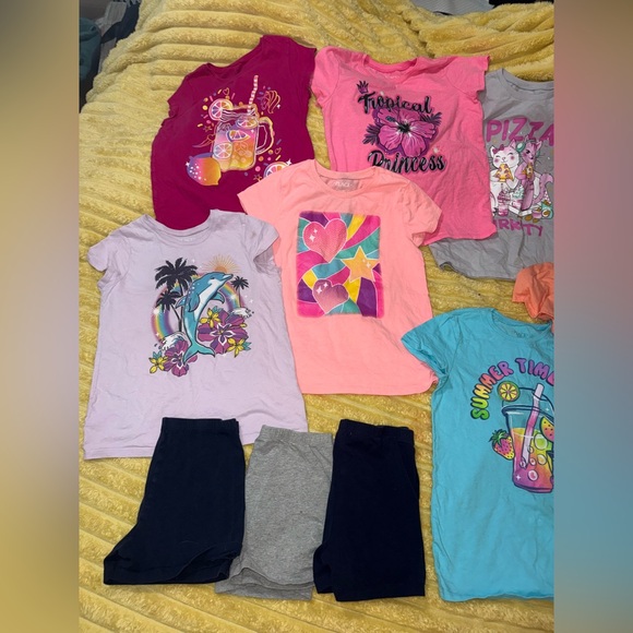 Girls Lot The Children's Place  Matching Sets shirts tees size 10/12 - Picture 2 of 5